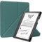 SATURCASE Étui pour Amazon Kindle Scribe 10.2 2022, en cuir synthétique et silicone à rabat pliable avec support transformateur ultra fin et léger avec fonction veille/réveil automatique (vert)