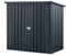 WERKA PRO Abri Jardin métal 1,3m2 1.47x0.86 h1.34m