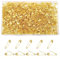 Hocansen 500 Stück Sicherheitsnadeln 20mm klein Mini Sicherheitsnadeln aus Metall für Nähen und Basteln Zubehör(Gold/BZ)