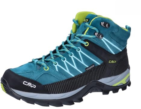 CMP Damen Rigel Mid Wmn Wp Trekking Shoes, Teal Acid,40 EU