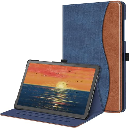 Fintie Funda para Samsung Galaxy Tab A9 Plus de 11 pulgadas 2023, multiángulo, funda tipo folio con compartimento para documentos y función de suspensión automática, para tablet A9+ SM-X210/X216/X218,
