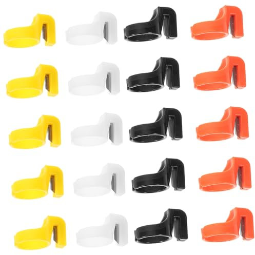 Hohopeti 20pièces Lot De Anneaux Coupe-fil à Coudre Outils De Couture Pratique Pour Coupe De Fil Travaux De Couture