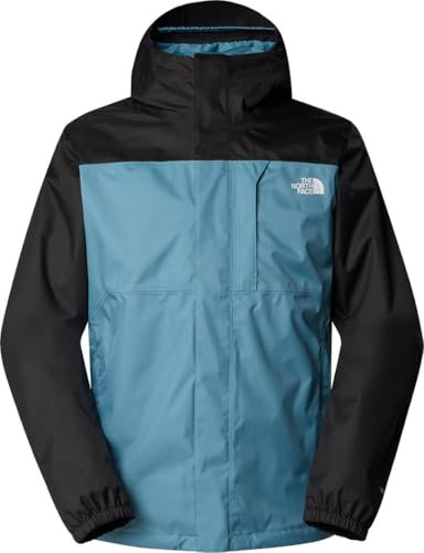 THE NORTH FACE Herren Quest Triclimate Doppeljacke, Algae Blue/Tnf Black, S