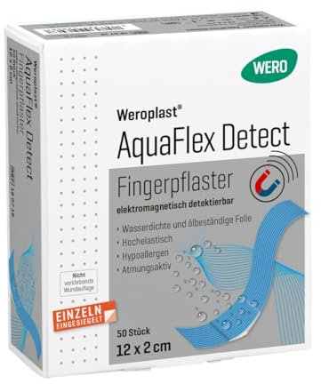 Weroplast AquaFlex Detect Fingerpflaster (12 cm x 2 cm)