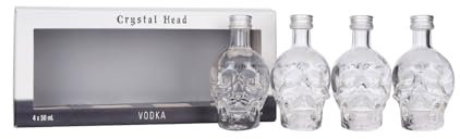Crystal Vodka - 4x 5cl Miniature Gift Pack