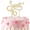 Geburtstag 16 Jahre Mädchen, Glitzernder Sweet Teenager 16 Tortendeko Cake Topper Kuchen Deko Geburtstag Golden Strass Kuchendeckel Gold Birthday Kuchendeko für 16 Jahrestag Party Zubehör