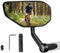 Homieway Fahrradspiegel, Fahrrad Rückspiegel für E-bike,Kratzfeste Glaslinse Fahrrad Spiegel,Großer Fahrradrückspiegel Lenkerendenspiegel für E-scooter Lenker Links (14-20mm)