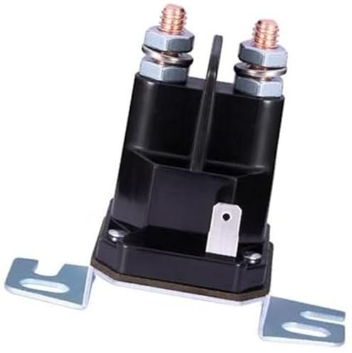Rynplex Solénoïde de démarrage 12 Volts 691656 790951 555375GS 812-1201-211-05 812-1201-211-06 Compatible avec &, Trombetta, Troy-Bilt, MTD, Tondeuse à Gazon Relais de démarrage pour Tondeuse à Gazon