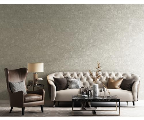 Kitquiver Kaki Papier Peint Intissé Motif Rétro Chinérouleau De Papier Peint Intissé Pour Chambre，Salon 0.53x10m