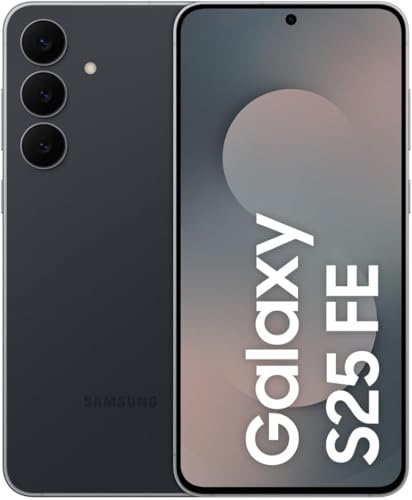 Samsung Galaxy S25 FE 128GB JetBlack AI Smartphone ohne Vertrag, AI Handy mit Android 15, 8 GB RAM, 128 GB Speicher ohne Simlock (JetBlack)