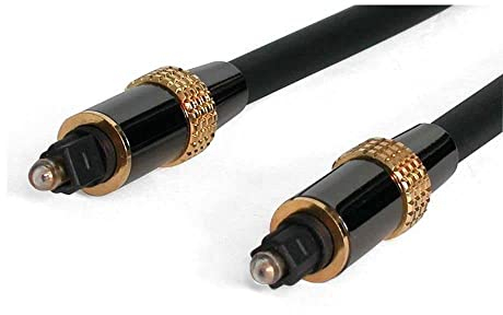 StarTech.com Câble Toslink (SPDIF) Audio Numérique Optique 6 m - M/M (TOSLINK20)