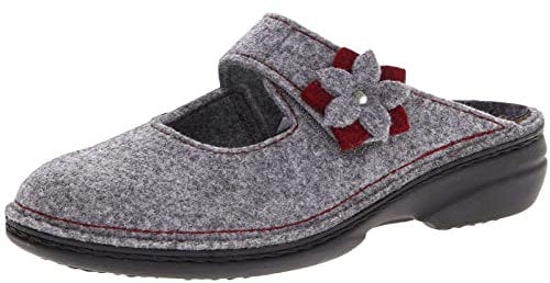 FinnComfort 6560-901198 Damen Sneaker, Lightgrey/Cassis, Größe 40