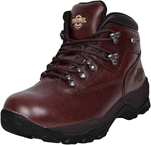 Northwest Territory Inuvik Men's Hiking/Walking Leather Waterproof Breathable Treking Boots