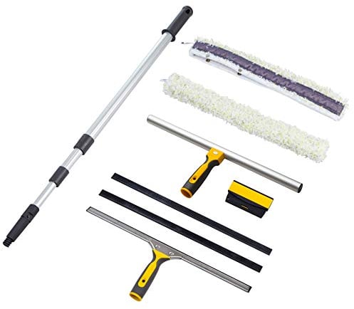 Vermop Fensterreinigungsset 45 cm, Alu, Pp, PES, Anthrazit, Grau