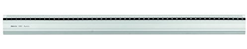 Lineal Aristo 50 cm Aluminium mit Gummieinsatz