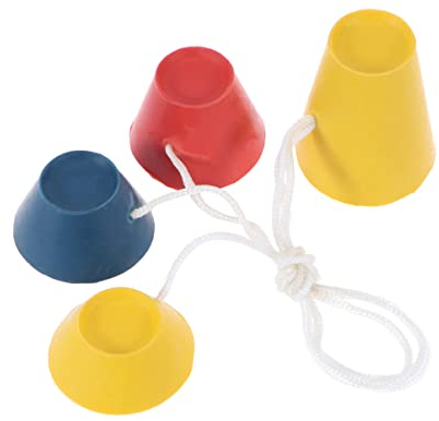VORCOOL Gummi-Winter-Golf-Tees für den Innenbereich, mit verschiedenen Höhen für frostige Tage, 4 Stück
