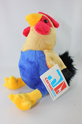 Stofftier Hahn 16 cm, Kuscheltier Plüschtier, Hähnchen Gockel Huhn Henne