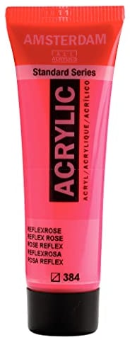 Amsterdam Standard Series Acrylic Tube 20ml Reflex Rose 384 (17043840)