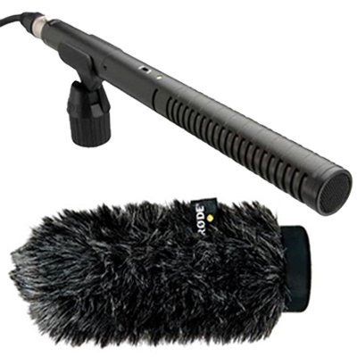 Rode NTG-2 Mikrofon + WS6 Windschutz