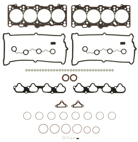 AJUSA 52145200 Dichtungssatz Zylinderkopf mit Zylinderkopfdichtung mit Ventilschaftabdichtung 077198012B | 52145200 Kompatibel mit 100 C4 Avant (4A5),100 C4 Stufenheck (4A2),A8 D2 (4D2, 4D8),V8 (441, 442, 4C2, 4C8)