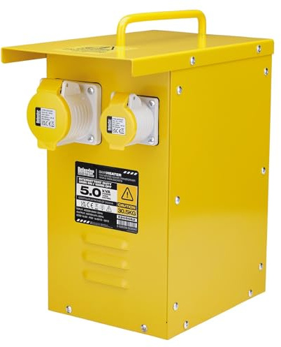 Defender 5kVA Metal Heater Transformer 110V 16A / 32A (E205062)