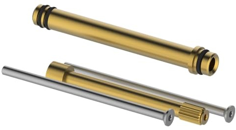 Keuco 59556000171 Verlängerung IXMO 59556, Set f.Ab-u.Umstellventil mitSchlauchansch, goldsilber