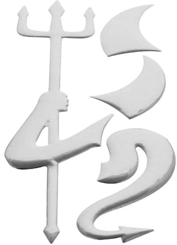 Sticker Aufkleber Devil Badge für Markenauto Universal, Kompatibel mit Car GT, New 2019 !!!