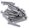 Merriway BH06942 Merriway-Tornillos de Acero Inoxidable 316 A4 de Grado Marino ranurados avellanados M6 x 50 mm, Paquete de 20, Tono Plateado