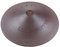 proventa® Der ultimative Tür-Stopper, Made in Germany, braun, Ø 12 cm, 25 mm hoch