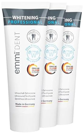 Emmi-dent Ultrasonic Toothpaste with Nano-Bubbles (Whitening, 3 Pack)