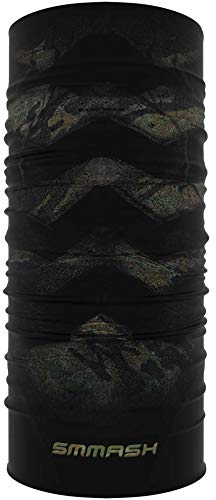 SMMASH Bedrucktes Multifunktionstuch, Schlauchschal für Radfahren, zum Laufen, Outdoor-Training, Mundschutz Bandana, Halswärmer für Damen, Herren, Hergestellt in der EU (Tiger Armour)