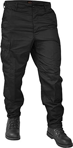 normani US Army Ranger Cargo Hose Farbe Dunkelschwarz Größe M