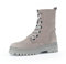 Gabor Damen Combat Boots, Frauen Stiefeletten,Wechselfußbett,Best Fitting,Lammfell,gefüttert,Stiefel,Bootee,Booties,Fango (fumo),40.5 EU / 7 UK