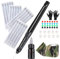 Stigma Hand Poke und Stick Tattoo Kit, Stick und Poke Pen Kit Aluminiumlegierung Hand Poke Pen mit 20 Stk Tattoo Nadeln, DIY Tattoo Versorgung für Tattoo-Liebhaber GK801TN01-2