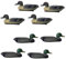 chiwanji Realistischer 3D Duck Decoy Floating PE Drake Decoy Outdoor Jagd