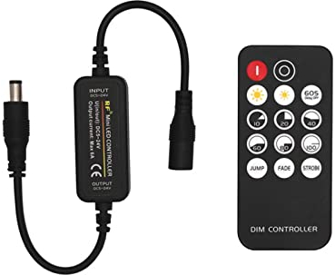 Tayire Controller RF e telecomando per DC24V/12V COB Striscia LED