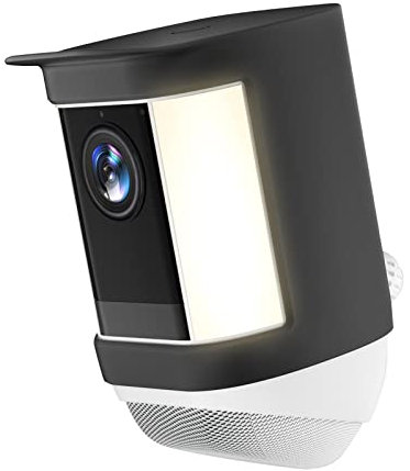 ereqeip Silicone Skin Case Compatible for Ring Spotlight Cam Pro, Half-coverage Protector, Sun Glare, UV & Weather Protection Skins Cover