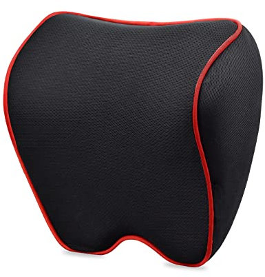 LUOCAI Car Headrest Pillow Car Headrest Pillow Memory Foam Car Neck Support Pillow for Relieving Neck Fatigue Car Neck Pillow