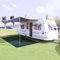 LAPOOH Zeltteppich, Vorzeltteppich, Camping Plane, Teppich Für Camping Vorzelt, Bodenplane Zeltunterlage, Camping Teppich Outdoor, 250 x 200 cm HDPE Grün