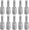 PATIKIL M3x0.5 zu M6x1 Doppel Ende Gewindebolzen Schraube Bolzen 10 Packung 304 Edelstahl Stab Bolzen Gewinde Reduzierer Adapter für Möbel Hardware 20mm Lang