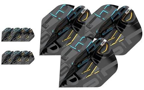 Target Chris Dobey No.2 Pro Ultra Dartflüge - 3er-Pack (9 Stück insgesamt)