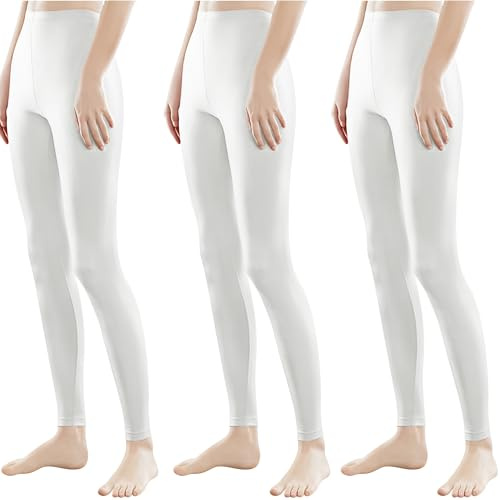 Libella Leggings Damen Hohe Taille Blickdicht Leggins Slim Fit Fitnesshose Capri Sportleggings aus Baumwolle 4108VA