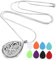 PACKOVE 1 Satz Aromatherapie-Halskette Charm-Halskette Halsketten für Kinder eine Halskette Diffusor herzförmiger Aroma-Anhänger eleganter Aroma-Anhänger Mode schmücken