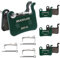 BUCKLOS 4 Pair Ceramic Bike Disc Brake Pads Bicycle Disc Brake Pads Compatible with Shimano Deore XT XTR LX SLX Hone Alfine Saint Disc Brake for Mountain Bike/Electric Bike/Road/Scooter