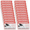 Be In Your Mind 20 Pezzi Adesivo per Videosorveglianza di Avvertimento da Adesivo per Segnaletica di Videosorveglianza 7,4 X 5,2 Cm per Porte in Vetro Persiane Indows Versione Inglese
