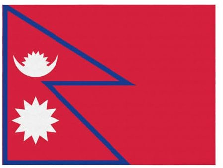 Gemütliche Flanelldecke mit Flagge von Nepal, weich und warm, luxuriöse Textur, vielseitig einsetzbar, Größe XL