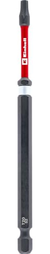 Einhell Impact-Bit mit Doppel-Torsion, 120 mm, T20 | Manganphosphatierter S2-Stahl | doppelter Torsionseffekt | hohe Standzeit | E 6.3 Schaft