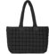 GSenhui Gesteppte Tragetasche Damen Baumwolle Tote Bag mit Top Griff und Kleine Geldbörse, Einfarbig Stepptasche Damen Shopper Handtasche Puffy Tote Bag Winter Taschen Beige