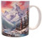 Tazza con motivo paesaggio di montagna, la tazza ideale per il tuo caffè perfetto, tazza creativa, tazze uniche per momenti indimenticabili