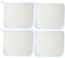 MUSISALY Bad Peeling Waschlappen Nylon Gesicht Handtuch Peeling Tuch Für Glatte